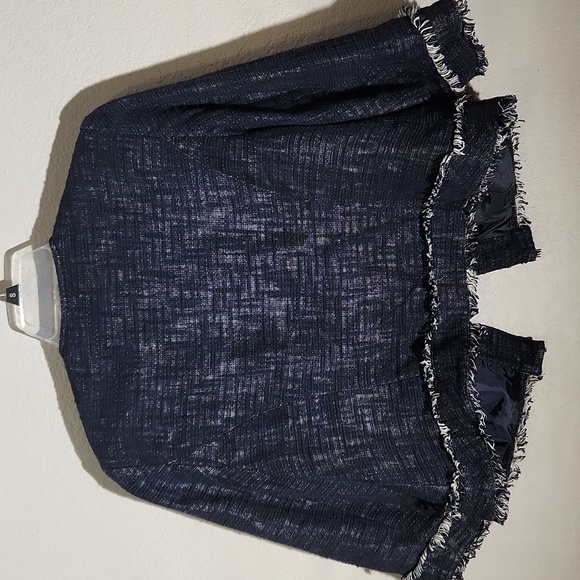 Lane Bryant Blazer Size 16 Denim Blue - Picture 6 of 12